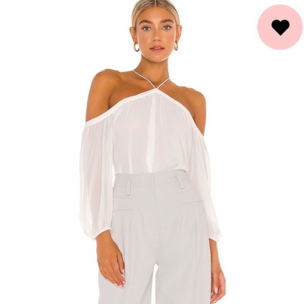 1. State long sleeve high neck blouse xxs - Picture 12 of 15